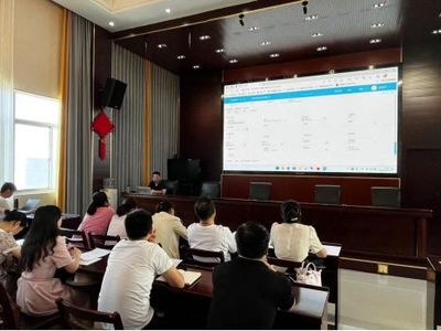 睢寧縣國資辦開展國資國企在線監管系統建設業務培訓
